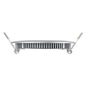 Встраиваемый светильник-панель   6W Белый теплый  015338 MD120-6W 220V IP20 круглый серебристый