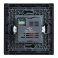Розетка встраиваемая USB IEK FORTE&PIANO A+C 18Вт FP-U22-018-K46 FP551 сталь