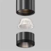 Трековый подвесной светильник 7W Белый дневной TR245-7W4K-B Фокус / Focus Led Exility X 4000K чёрный