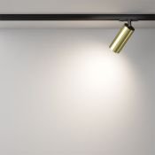 Трековый светильник 12W Белый дневной Фокус/Focus LED Unity 50deg TR021-1-12W4K-W-BBS IP20 на шинопровод латунь