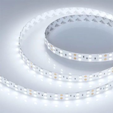 Светодиодная лента Белый 5060 24V 28.8W/m 120Led/метр 011256(2) RT-B120-15mm 6000K LUX