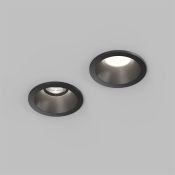 Встраиваемый светильник без лампы DENKIRS COVE DK2130-BK GU10 черный круглый IP44