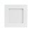 Встраиваемый светильник-панель   9W Белый теплый  020127  DL-120x120M-9W 220V IP40 квадратный белый