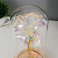 фигурка  светодиодная  колба "Яркий цветок", 11х11х21,5 см,, батарейки АAАх3, свечение тёплое белое