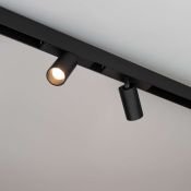 Магнитный трековый светильник  5W Белый теплый MAG-SPOT-25-R65 30deg  24V на магнитный шинопровод черный 033676