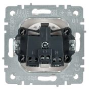 Штепсельная розетка встраиваемая IEK BRITE 16А BR-R11-16-K01 РС11-1-0-БрБ с з/к без з/ш белый