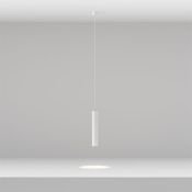 Подвесной светильник  12W Белый теплый P072PL-L12W3K-1 Фокус/FOCUS 220V цилиндр белый