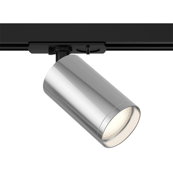 Трековый светильник под лампу GU10 Focus Unity TR020-1-U-GU10-BS на шинопровод алюминий