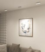 Трековый светильник однофазный   9W Белый-MIX SMART LINEAR DK8009-WH IP20 на шинопровод управляемый белый