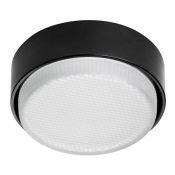 Накладной светильник Lightstar без лампы 212217 Tensio Gx53 термостойкий PVC круглый черный