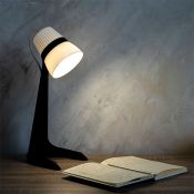 светильник настольный без лампы ULO-K22 D-E14-A BLACK-WHITE UL-00009541 черный/белый