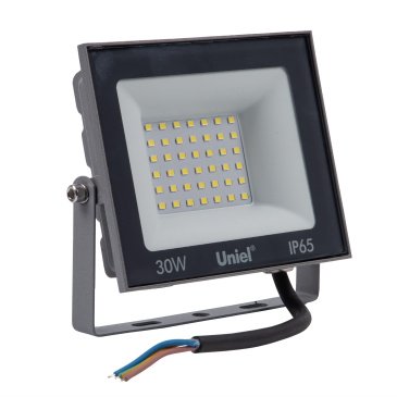 прожектор Белый  30W UL-00011845 ULF-F23-30W-6500K IP65 160-240V GREY