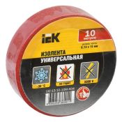 Изолента 15мм*10м красная MIXTAPE 3 UIZ-13-10-10M-K04 IEK