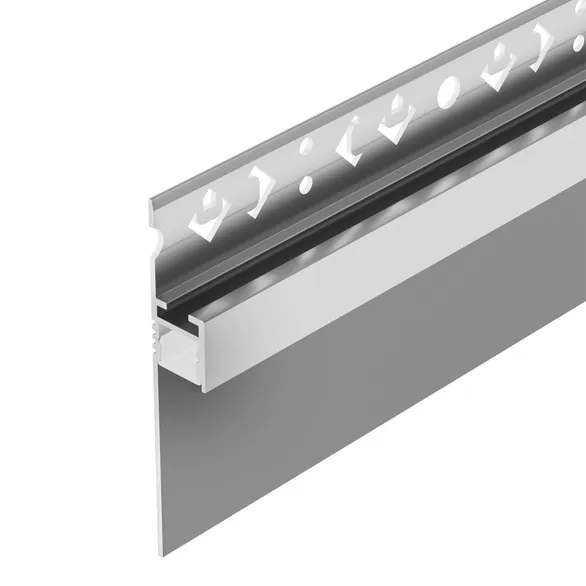 алюминиевый профиль ARH-PLINTUS-50-FANTOM-3000 ANOD 052662