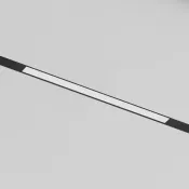Трековый светильник однофазный  18W Белый-MIX SMART LINEAR DK8304-BK IP20 на шинопровод управляемый ZigBee черный