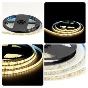 Светодиодная лента Белый теплый 2835 12V  9.6W/m 120Led/метр LSE-259 Эконом 8мм IP65 Светодиодная лента Белый теплый 2835 12V  9.6W/m 120Led/метр LSE-259 Эконом 8мм IP65