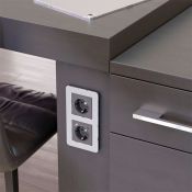 Рамка металлическая 2 поста WERKEL Platinum W0022606 алюминий