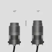 светильник   8W Белый теплый 028076(1) ALT-RAY-ZOOM-R52 10-40 deg 220V  IP67 черный