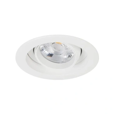 Встраиваемый светильник  12W Белый дневной 057759 MS-VORTEX-BUILT-R90 (WH-WH, 20 deg, 230V) IP20 поворотный круглый белый