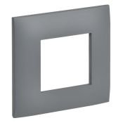 Рамка пластик 1 пост IEK SKANDY SK-M12-K03 SK-F01Gr серый
