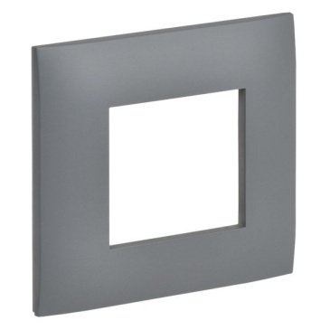 Рамка пластик 1 пост IEK SKANDY SK-M12-K03 SK-F01Gr серый