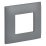 Рамка пластик 1 пост IEK SKANDY SK-M12-K03 SK-F01Gr серый