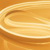 Гибкий неон  275W Белый теплый 17-32 16x8мм IP65 мини (50метров)