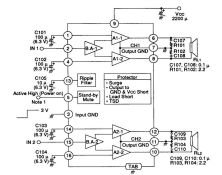 микросхема HA13128