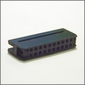 Розетка IDC2-20F, шаг 2мм без скоб Розетка IDC2-20F, шаг 2мм без скоб