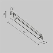 Трековый светильник 20W Белый дневной TR196-3-20W4K-W(N) Базис / Basis Trinity IP20 белый