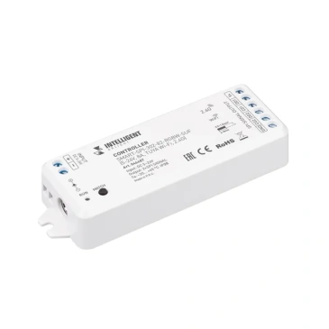 Контроллер 046487 SMART-SPI-302-82-RGBW-SUF (5-24V, 8A, TUYA Wi-Fi, 2.4G)