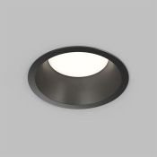 Встраиваемый светильник без лампы DENKIRS INER DK2155-BK GX53 черный круглый