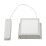 светильник   7W Белый дневной Грильято UL-00012805 ULP-0808 7W-4000К IP40 GRILYATO OPAL BLACK квадратный встраиваемый белый