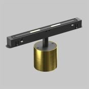 Трековый светильник  7W Белый-MIX Альфа/Alfa S Exility 50deg TR132-4-7W-DS-BS IP20 на магнитный шинопровод латунь