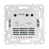 Штепсельная розетка встраиваемая IEK SKANDY 16А SK-R14-16-U14-018-K01 SK-R17W с з/к и шторками с USB A+C 18Вт арктический белый