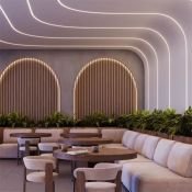 Архитектурный силиконовый профиль WPH-FLEX-1616-TWIST-S11-10m WHITE 059570