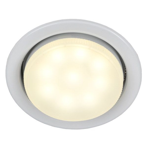 Встраиваемый светильник без лампы IEK LIGHTING 4114 LUVB0-GX53-1-K01 GX53 белый круглый