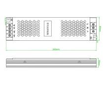 Блок питания (AC-DC) 24V  300W 00-00047969 ST-300-24 кожух