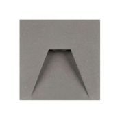 светильник  3W Белый теплый 050875 LT-TIE-S100 220V квадратный встраиваемый серый