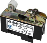 Микропереключатель МП1107М УХЛ3 (исп. 01) Микропереключатель МП1107М УХЛ3 (исп. 01)