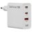 Зарядное устройство GPQC10 1USB+2Type-C 65W QC3.0 GAN GoPower белый