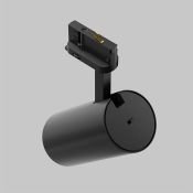 Трековый светильник 30W Белый теплый - белый дневной TR197-3-30WCCT-M-B Фокус / Focus Led Trinity IP20 чёрный