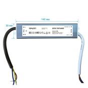 Блок питания (AC-DC) 24V  25W 03-166 Стандарт герм IP67 металл