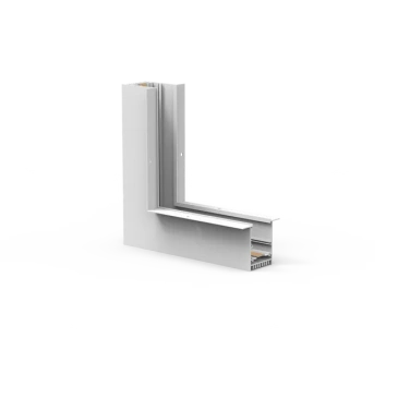 коннектор угловой MAG-CON-4560-F-L90-INT встраиваемый белый 046928