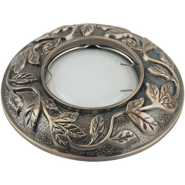 Встраиваемый светильник 10627 DLS-A101 GU5.3 BRONZE+GOLD круглый