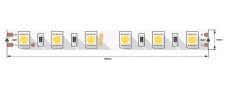 Светодиодная лента Белый дневной 5060 24V 14.4W/m 60Led/метр 00-00009272 SWG560-24-14.4-NW-M
