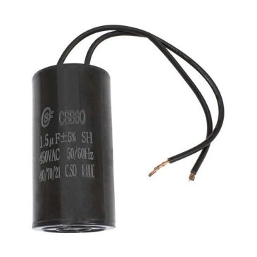 конденсатор пусковой CBB60  1.5uF 450V 5% WIRE
