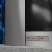 Вывод кабеля VOLTUM S70 капучино
