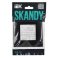 Рамка пластик 1 пост IEK SKANDY SK-M12-K02 SK-F01Bl черный