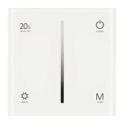 Панель встраиваемая Sens 034781 SMART-P6-DIM-G-IN White (12-24V, 4x3A, 1 зона, 2.4G)